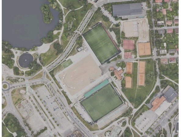 Ilmakuva suunnittelualueesta