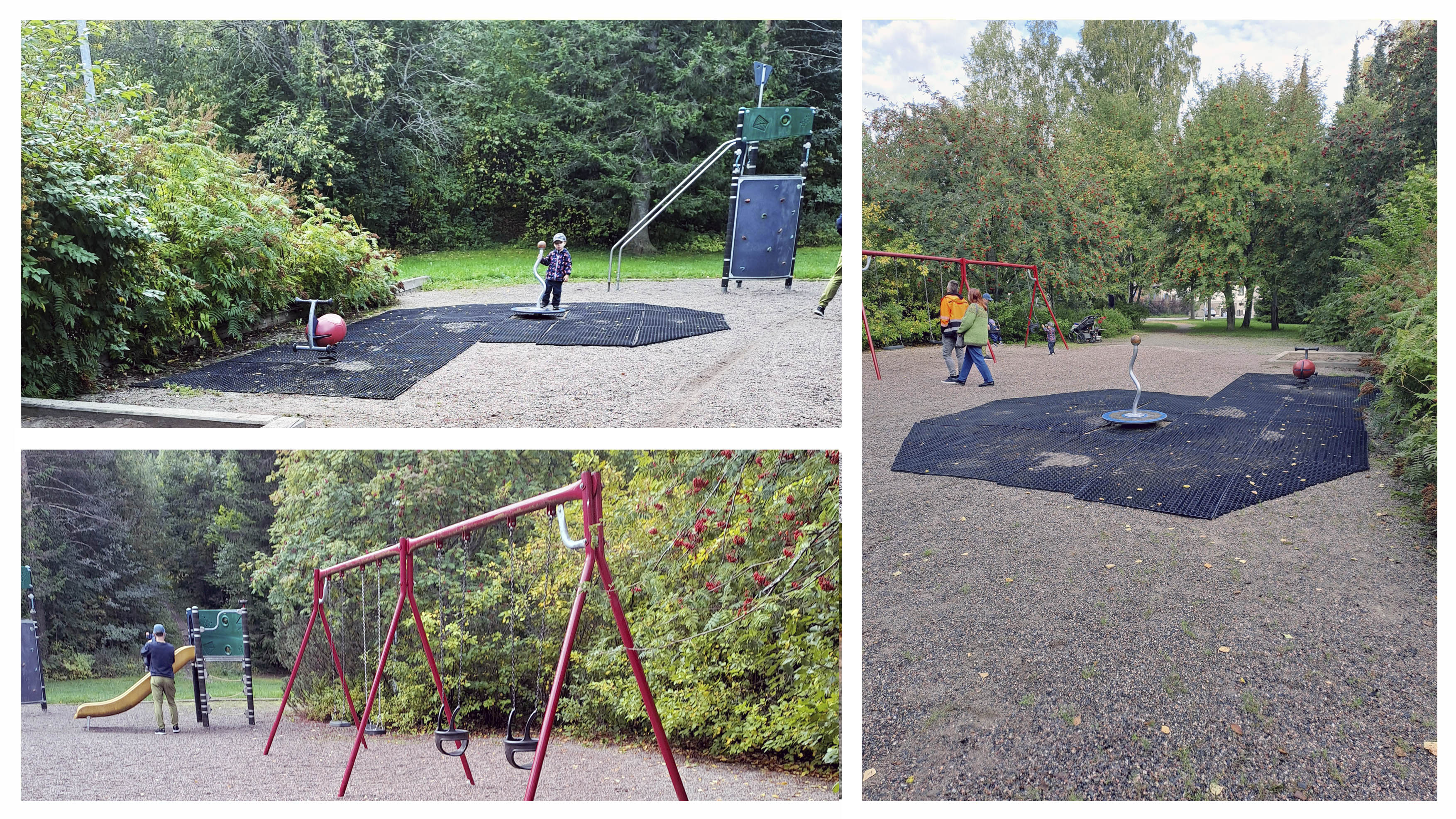 Tältä Tapaninpuistossa näyttää nyt